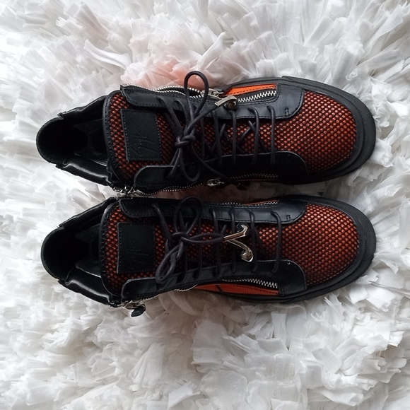 ❌SOLD❌ Giuseppe Zanotti High Top Basketball Sneakers US 8 EUR 41 RARE! 🏀 ❌SOLD❌ - Picture 8 of 16